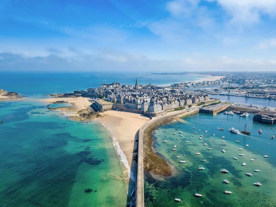 Petite Maison Situee Entre Saint-Malo Et Cancale Eksteriør bilde